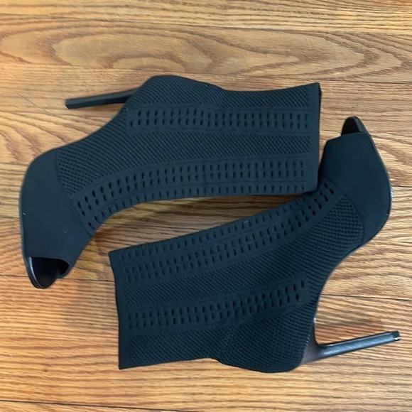 Charles by Charles David Knit Peep Toe Bootie Women’s Size 8.5 - Picture 5 of 11
